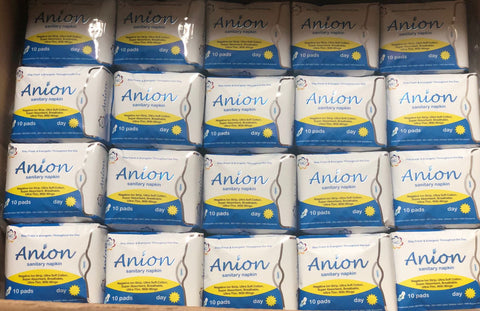 Anion Sanitary Napkin Day 1 box (100 packs)