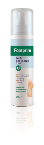 FOOTPRIM Fresh Foot Spray 2 in 1 - 150 ml