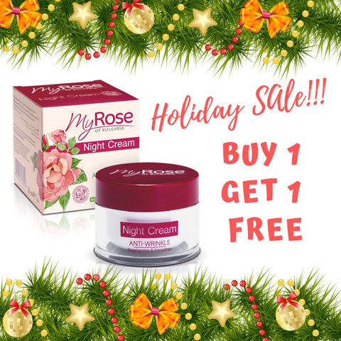My Rose Anti wrinkle Night Cream ( Buy 1 Take 1 FREE)